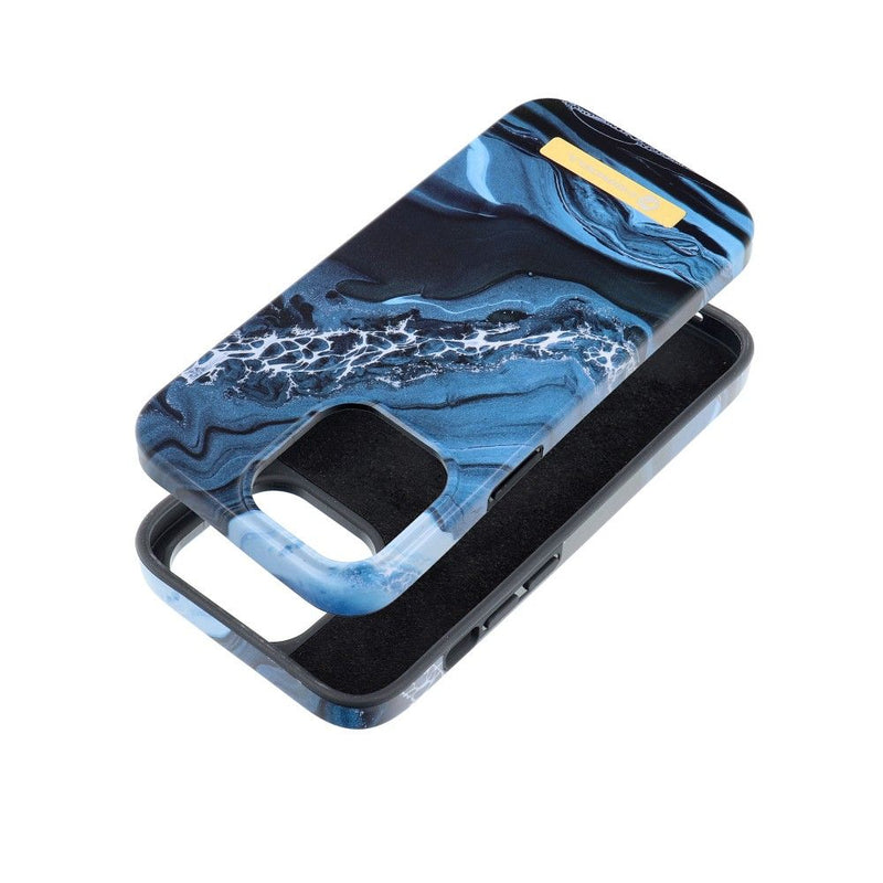 FORCELL F-PROTECT Mirage Ocean Marble Case for iPhone