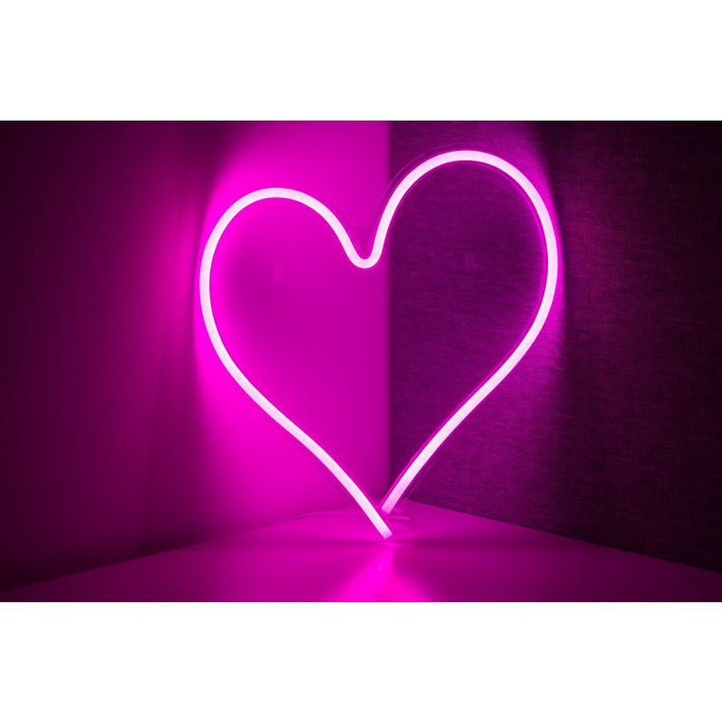 Neon LED wall sign-Heart