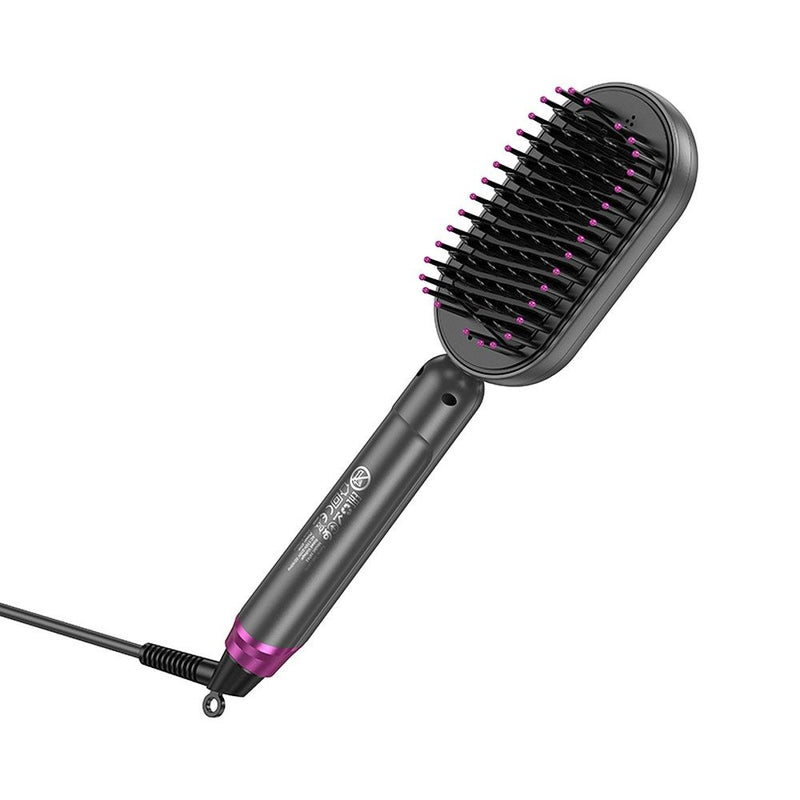 HOCO HP44 electric straightening hair comb with digital display