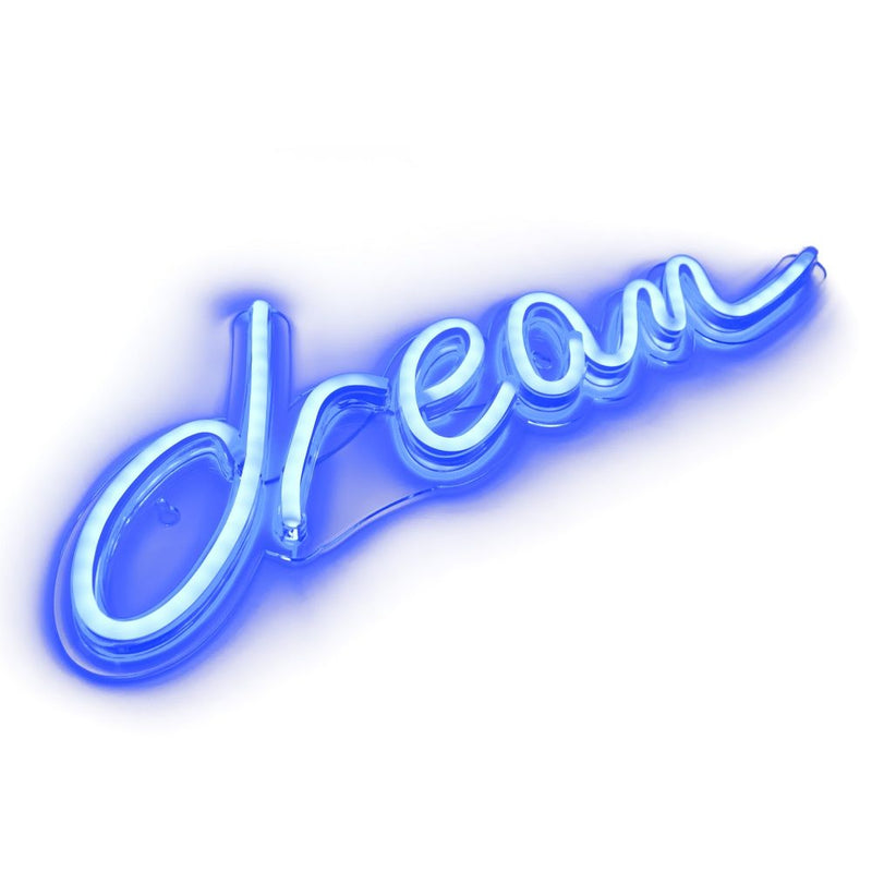 Neon LED wall sign-Dream