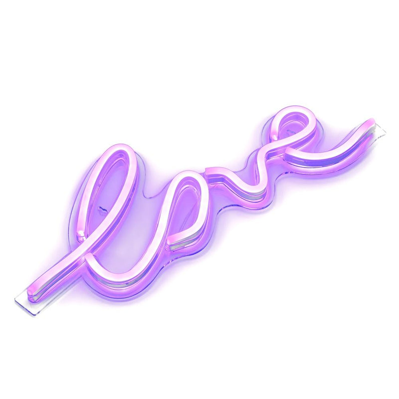 Neon LED wall sign-LOVE