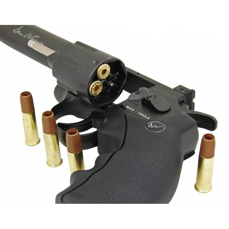 Dan Wesson 8" Black Co2 Revolver - iDevice 
