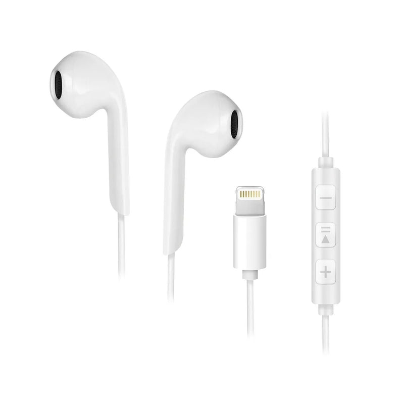 Forcell earphones stereo for Apple iPhone Lightning 8-pin