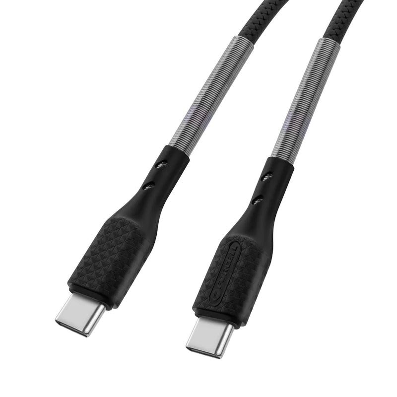 Forcell Carbon cable Type C to Type C 3.0 QC PD60W CB-02C - iDevice 