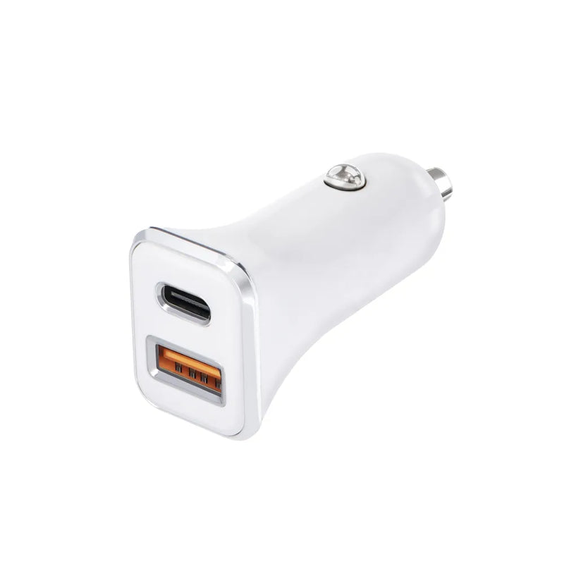 Forcell car charger USB 3.0 + USB C Quick Charging + PD20W 4A CC-QCPD01 - iDevice 