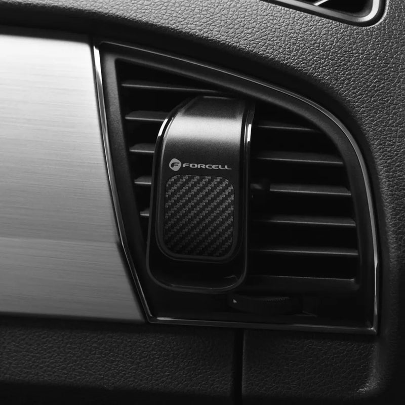 Forcell magnetic air vent car holder Carbon B060 - iDevice 