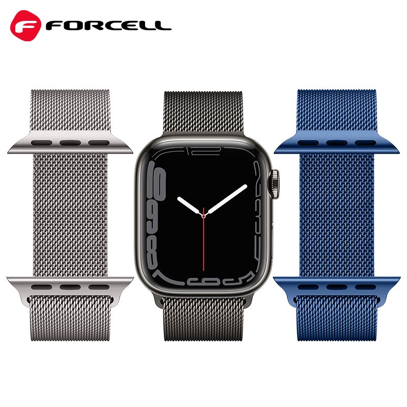 FORCELL F-DESIGN FA03 strap for Apple Watch - stainless steel