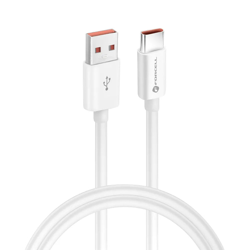 FORCELL cable USB A to Type C QC4.0 3A/20V 60W C336 1m white - iDevice 